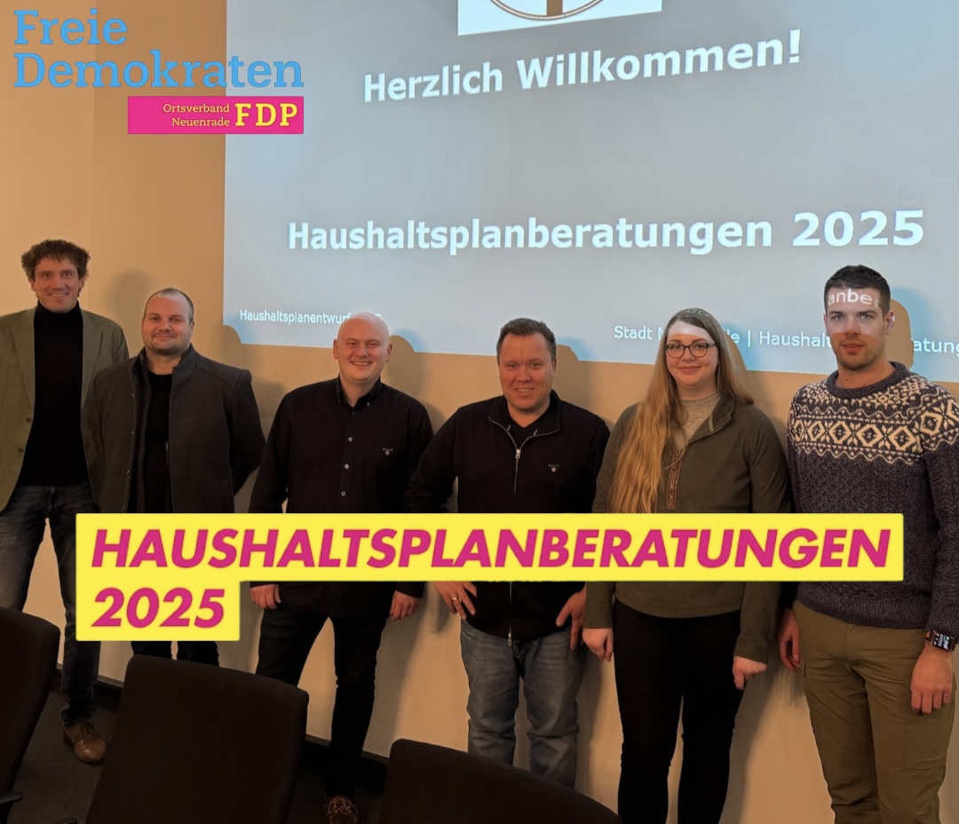 Haushaltsplanberatungen 2025